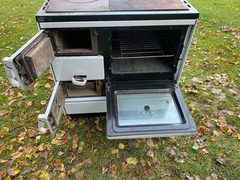 sporák na tuhá paliva kamna sporák trouba topidlo - 6