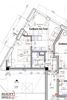 Prodej, byty/2+kk, 43.6 m2, Váňova 3180, 27201 Kladno, Kladn - 6