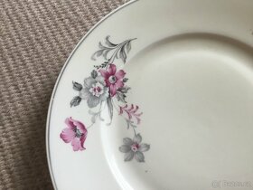 dobovy talir 2 druhy, hrnicek fialky - 6