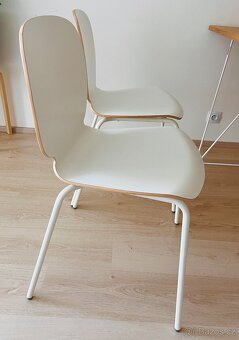 4ks jídelní židle z překližky SVENBERTIL z Ikea - 6