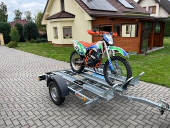 Vozík / přípojné vozidlo / přívěs na motorku / motorky - 6