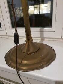 Stará mosazná lampa funkční - 6