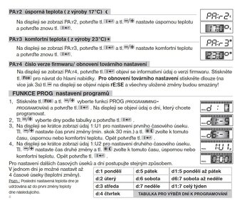 prostorový termostat PT10 - 6