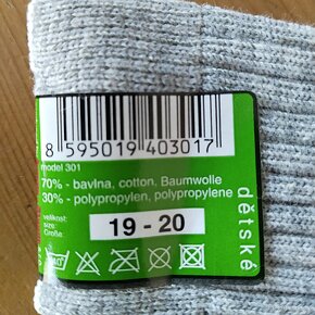 Nové dětské punčocháče a ponožky - 6