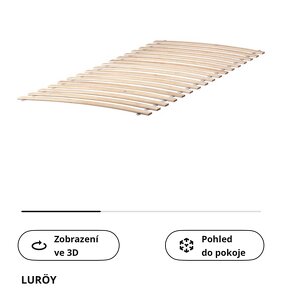 Lamelový rošt IKEA 140 x 200 cm - 6