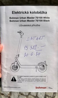 Elektrická koloběžka Bohman Urban Master 70 v záruce - 6