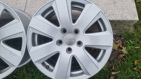 Originál alu disky Audi 5x112 7,5Jx16 ET45 - 6