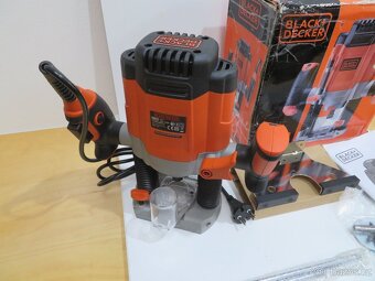 Nová horní frézka BLACK a DECKER KW1200E - 6