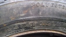 Pneu -ZIMNÍ-135 R13 -8mm - 6