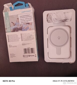 Magnetická bezdrátová powerbanka 5000mAh - 6