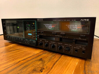 Kazetový magnetofon Alpine AL-90 (Luxman K-05). VLAJKOVÁ LOD - 6