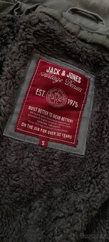 Jack and Jones khaki celoroční bunda - 6