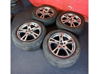 ALU disky OZ 5x120 R17 s letními pneu 225/55 R17 - 6