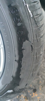 Alu disky 6,5x15 ET50 + pneu 195/65 R15 - 6