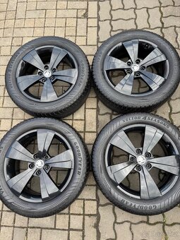 ORIGINÁL Alu Škoda TRITON R17, 5x112 - TOP, CELOROČNÍ - 6