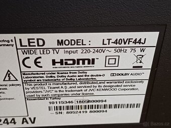 Led TV JVC LT-40VF44J-úhlopříčka 102cm - 6