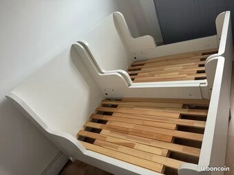 Prodám dvě rostoucí dětské postele 80cm x 200cm - 6
