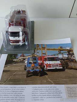 Avia A30 DA 12 hasiči, požární vůz DeAgostini - 6