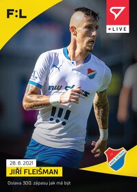 Fotbalové karty Fortuna Liga 2021/22 SportZoo - Limited LIVE - 6