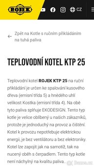 Kotel Rojek Ktp 25 - 6