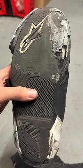 Boty na motorku Alpinestars Supertech R 2024 černo-bílé - 6