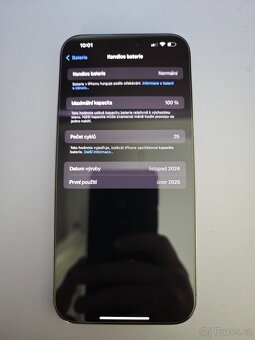 Apple iPhone 16 Pro Max 256GB | Přírodní Titan | Perfektni | - 6