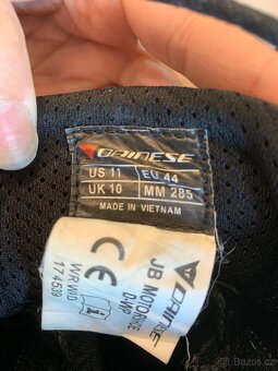 Dainese motocyklové bity vel. 44 - 6
