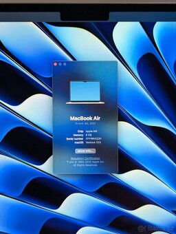 MacBook Air 15' s 8GB RAM 256GB SSD - 6