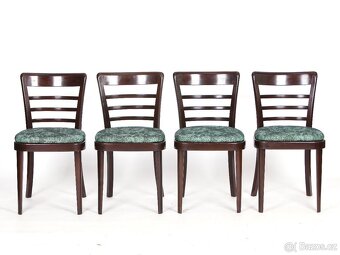 4x jídelní židle SETONA, nové čalounění, 1958 - 6