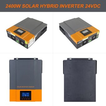 Solární hybridní měnič napětí 3.2kW 24V - 6