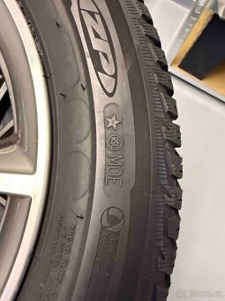 BMW 5er 17" Alu sada kol  5x112 G30 G31 Zimní Michelin - 6