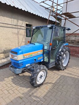 Malotraktor iseki geas 30s s českými SPZ a TP - 6