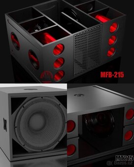 Aktivní pasivní reproboxy ..3000W - 6