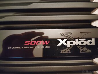 Subwoofer JVC, zesilovač SONY, kabeláž - 6