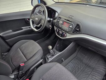 KIA PICANTO 1.0i 2012 Klima, 1.maj.ČR, 93.000km, 2x kola L/Z - 6
