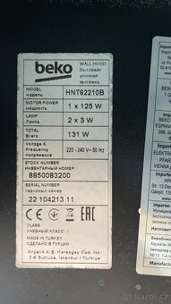 digestoř BEKO HNT62210B zánovní - 6