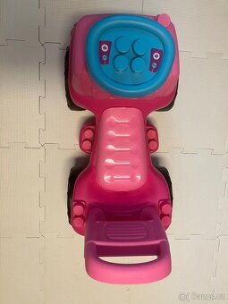 Odrážedlo Molto – Nákladní automobil, růžová - 6