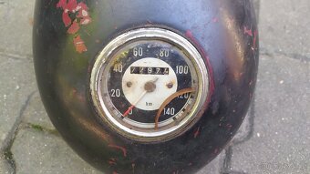 Jawa ČZ 350 kyvacka  pulbuben maska - 6