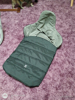 Sáňky Kunert Rocker s fusakem - černé - TOP STAV - 6