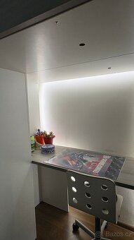 Patrová postel se skříní a stolem - 6