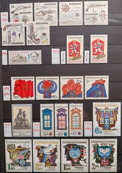 Známky ČESKOSLOVENSKO – 3 - 6