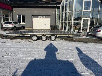 Přepravník automobilů nový plato 6x2,1m,odpočet DPH - 6