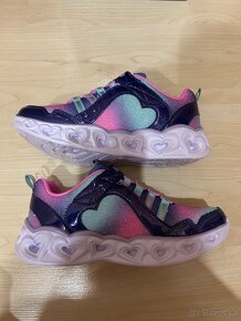 Tenisky Skechers - svítící - nové - velikost 32 - 6