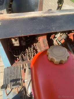 Malotraktor domácí výroby.Motor Čz 150. - 6