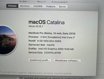 Macbook Pro 2013 13" + myš magic mouse - 6