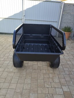 Nový vozík za čtyřkolku :SHARK ATV TRAILER GARDEN 300 S BLAC - 6