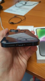 Apple iPhone 14 128GB Black,100% funkční,bat87%,zár.12mes - 6