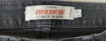 Pánské riflové kraťasy TOPMAN - 6