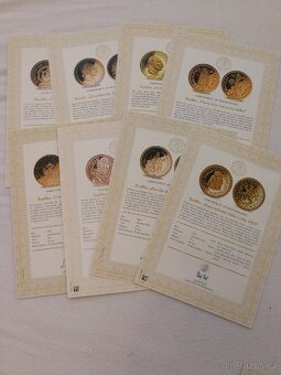 Pamětní medaile - Nejvýznamnější české mince - 6