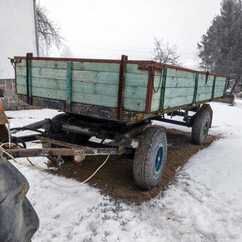 Traktor s čelňákem a valník 7t - 6